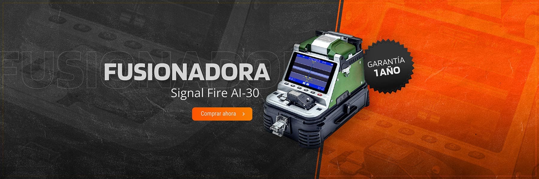 Fusionadora Signal Fire AI-30 | City Tools - Conectando el futuro, una fibra a la vez