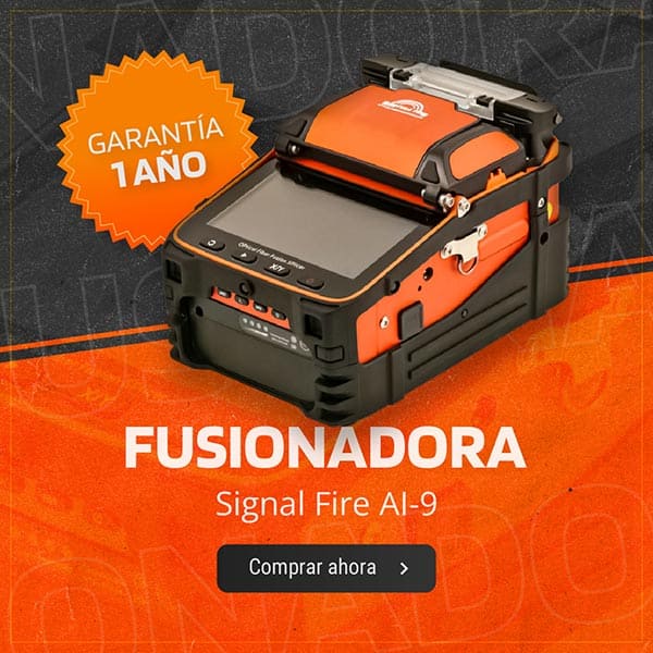 Fusionadora Signal Fire AI-9 | City Tools - Conectando el futuro, una fibra a la vez