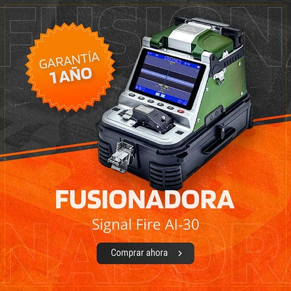 Fusionadora Signal Fire AI-30 | City Tools - Conectando el futuro, una fibra a la vez